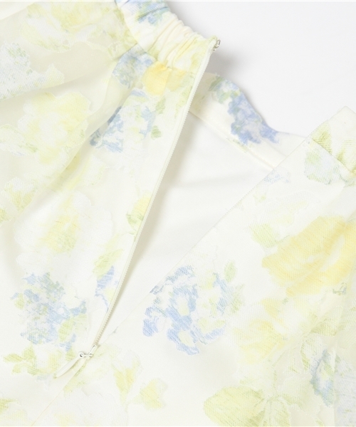 Another Edition（アナザーエディション）の「オパールタックスカート/AEFC　 オパール タック SK◆（スカート・レディース・ライトグレー/イエロー・フリー）」の3枚目の写真