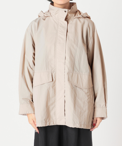 Simplicite（サンプリシテ）の「オーバーフードブルゾン（ブルゾン・レディース・ブラック/ベージュ/グレー系その他・FREE）」の20枚目の写真