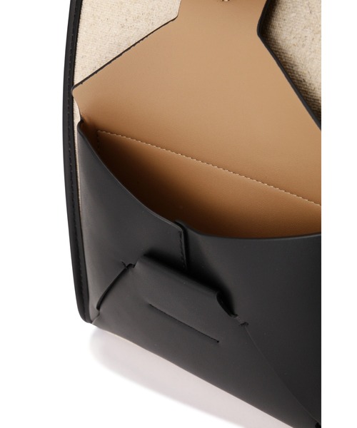 ADD CULUMN(アドカラム)の「(ADD CULUMN)異素材コンビショルダーバッグ(トートバッグ・レディース・ブラック/ピンク・FREE)」の20枚目の写真