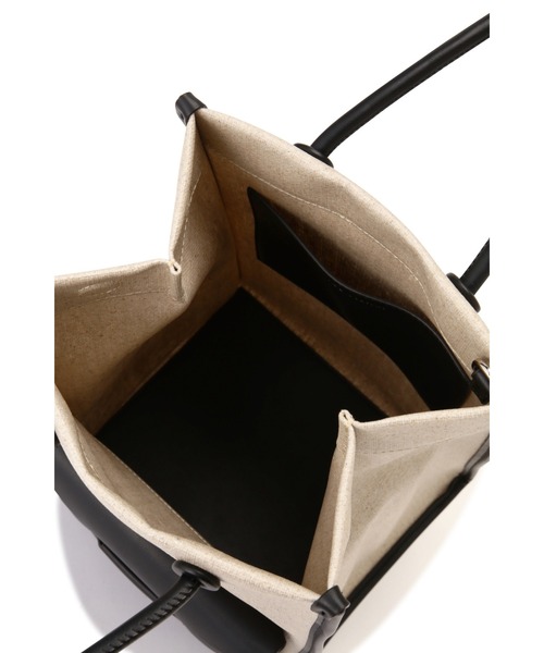 ADD CULUMN(アドカラム)の「(ADD CULUMN)異素材コンビショルダーバッグ(トートバッグ・レディース・ブラック/ピンク・FREE)」の21枚目の写真