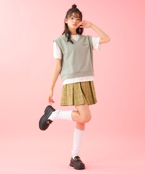 by LOVEiT（バイラビット）の「ルーズソックス（48cm）（ソックス/靴下・キッズ・オフホワイト・FREE）」の4枚目の写真