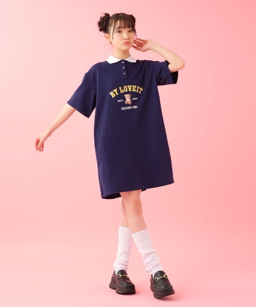 by LOVEiT（バイラビット）の「ルーズソックス（48cm）（ソックス/靴下・キッズ・オフホワイト・FREE）」の3枚目の写真