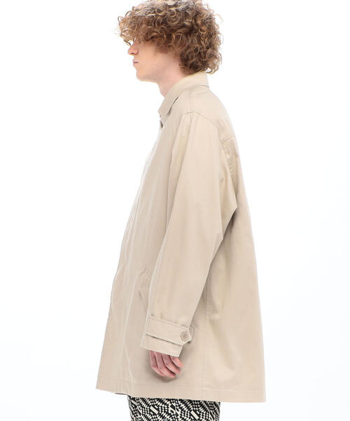 ISABEL MARANT（イザベルマラン）の「ISABEL MARANT PIERRY コットンチノ ステンカラージャケット（テーラードジャケット・メンズ・ホワイト/ネイビー・46）」の6枚目の写真