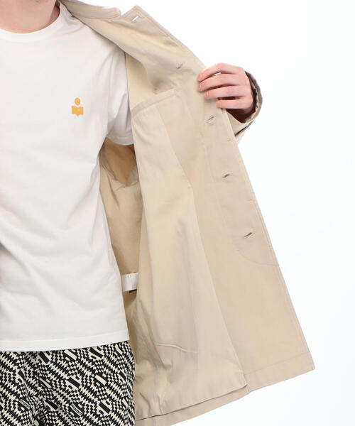 ISABEL MARANT（イザベルマラン）の「ISABEL MARANT PIERRY コットンチノ ステンカラージャケット（テーラードジャケット・メンズ・ホワイト/ネイビー・46）」の10枚目の写真