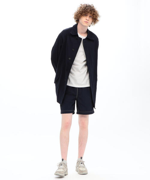 ISABEL MARANT（イザベルマラン）の「ISABEL MARANT PIERRY コットンチノ ステンカラージャケット（テーラードジャケット・メンズ・ホワイト/ネイビー・46）」の17枚目の写真