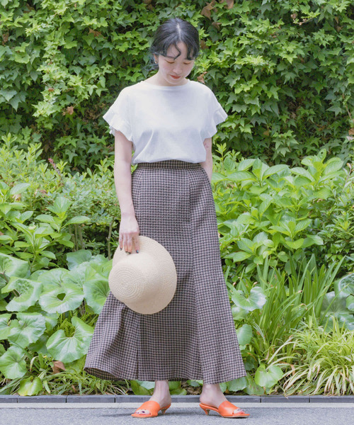ITEMS URBANRESEARCH(アイテムズ アーバンリサーチ)の「オリガミタックTシャツ(Tシャツ/カットソー・レディース・ブルー/ホワイト/ブラック/モカ・FREE)」の12枚目の写真