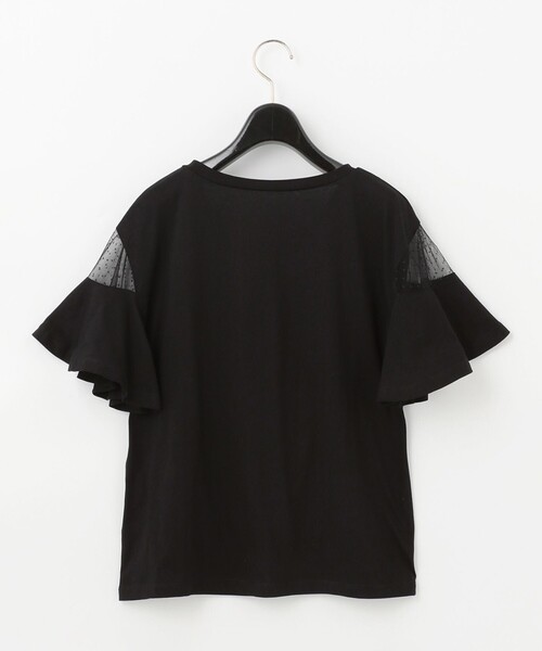 GRACE CONTINENTAL（グレースコンチネンタル）の「フォトフレアTシャツ（Tシャツ/カットソー・レディース・ホワイト/ブラック・36）」の11枚目の写真