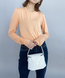 ストレッチレーヨン ロングスリーブTシャツ