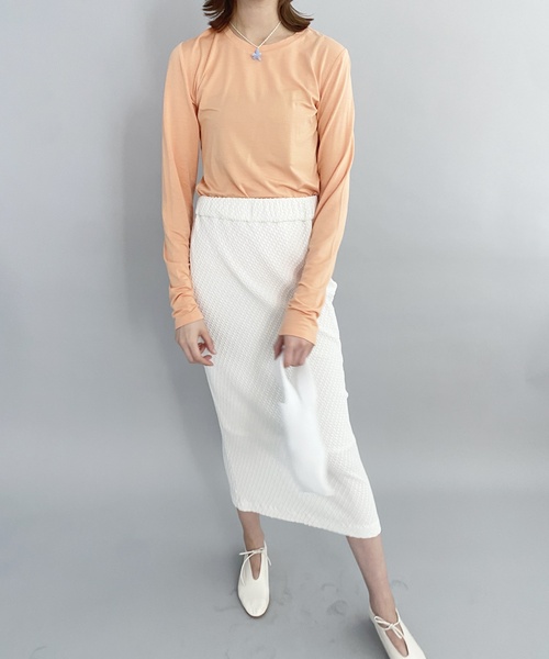 セール】ストレッチレーヨン ロングスリーブTシャツ（Tシャツ