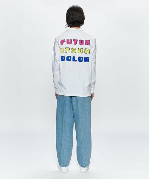 FUTUR(フューチャー)の「<FUTUR> IPSAM LONG SLEEVE TEE/Tシャツ(Tシャツ/カットソー・メンズ・ホワイト・M/L/XL)」の5枚目の写真