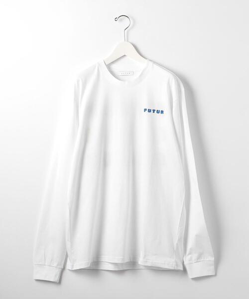 FUTUR(フューチャー)の「<FUTUR> IPSAM LONG SLEEVE TEE/Tシャツ(Tシャツ/カットソー・メンズ・ホワイト・M/L/XL)」の6枚目の写真