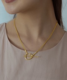 Geel | Geel/Silver925 マンテルチェーンネックレス(ネックレス)