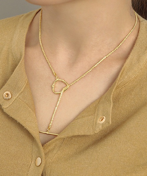 Geel（ギール）の「Geel/Silver925 マンテルチェーンネックレス（ネックレス・レディース・シルバー/ゴールド・FREE）」の8枚目の写真