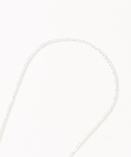 Geel（ギール）の「Geel/Silver925 マンテルチェーンネックレス（ネックレス・レディース・シルバー/ゴールド・FREE）」の13枚目の写真