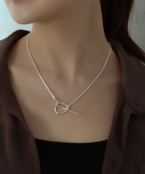 Geel（ギール）の「Geel/Silver925 マンテルチェーンネックレス（ネックレス・レディース・シルバー/ゴールド・FREE）」の15枚目の写真