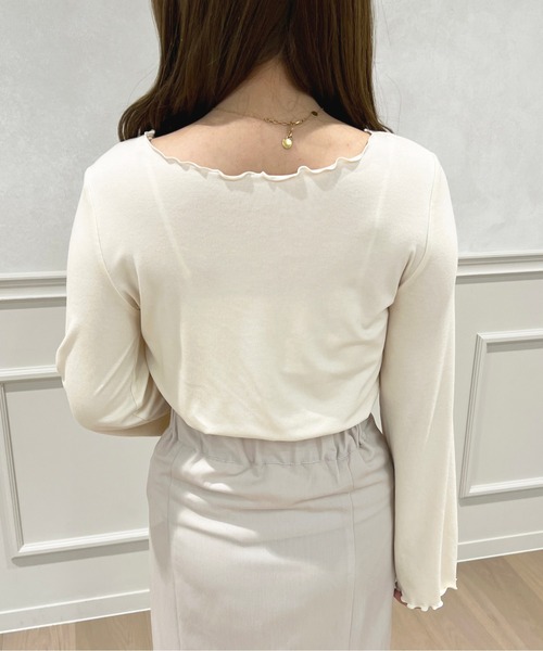 apres jour(アプレジュール)の「アソートメローロンT【ZOZOTOWN限定アイテム】(Tシャツ/カットソー・レディース・アイボリー/ブルー系その他/ホワイト系その他/グリーン/ブラック系その他/モカ・フリー/X-LARGE)」の22枚目の写真