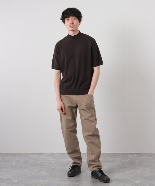 gicipi(ジチピ)の「【gicipi/ジチピ】 CALAMARO(Tシャツ/カットソー・メンズ・ホワイト/ブラック/ブラウン・4/5)」の4枚目の写真