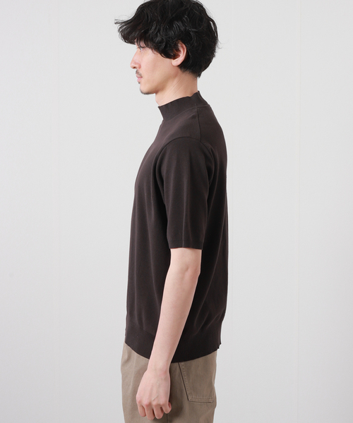 gicipi(ジチピ)の「【gicipi/ジチピ】 CALAMARO(Tシャツ/カットソー・メンズ・ホワイト/ブラック/ブラウン・4/5)」の6枚目の写真