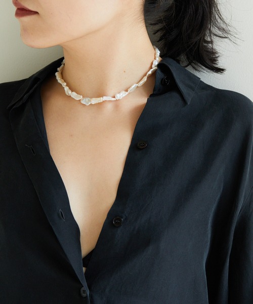 【CAROMA】WaterPearl ネックレス1 セール新品 ネックレス GazettE the ミュージシャン