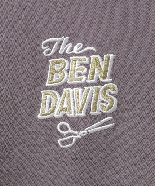 BEN DAVIS(ベンデイビス)の「【BEN DAVIS / ベンデイビス】別注 barbershop emb tee(Tシャツ/カットソー・メンズ・ホワイト/ライトグレー/ネイビー・MEDIUM/LARGE)」の10枚目の写真