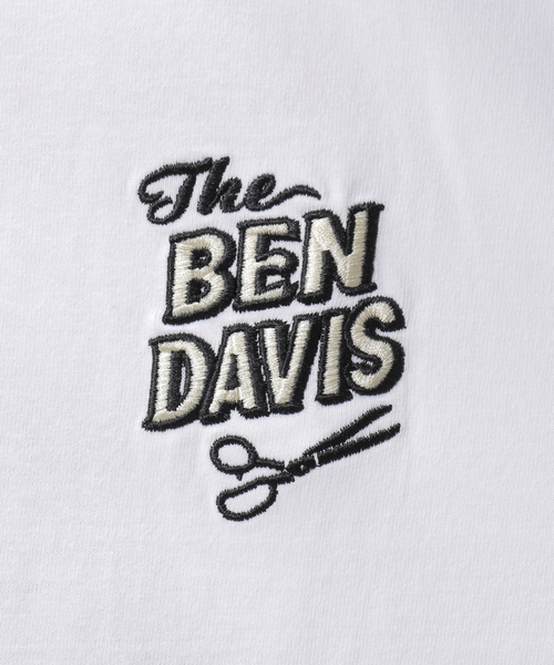 BEN DAVIS(ベンデイビス)の「【BEN DAVIS / ベンデイビス】別注 barbershop emb tee(Tシャツ/カットソー・メンズ・ホワイト/ライトグレー/ネイビー・MEDIUM/LARGE)」の11枚目の写真