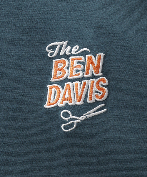 BEN DAVIS(ベンデイビス)の「【BEN DAVIS / ベンデイビス】別注 barbershop emb tee(Tシャツ/カットソー・メンズ・ホワイト/ライトグレー/ネイビー・MEDIUM/LARGE)」の12枚目の写真
