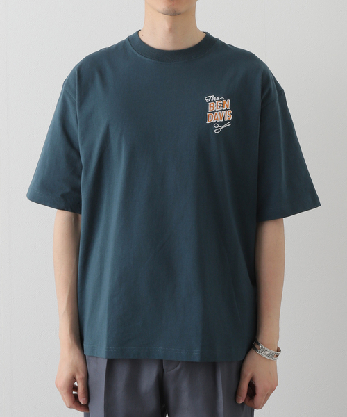 BEN DAVIS(ベンデイビス)の「【BEN DAVIS / ベンデイビス】別注 barbershop emb tee(Tシャツ/カットソー・メンズ・ホワイト/ライトグレー/ネイビー・MEDIUM/LARGE)」の22枚目の写真