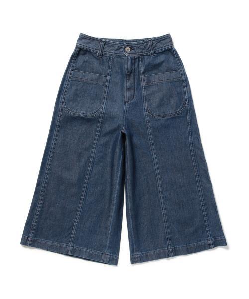 Ray BEAMS(レイビームス)の「▼RBS / デニム ワイド キュロット(デニムパンツ・レディース・ブルー・1/0)」の15枚目の写真