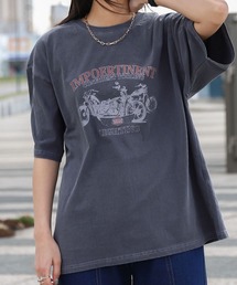 【ZIP FIVE】90’s USAレトロ アメリカン ルーズ ピグメント 半袖Tシャツ