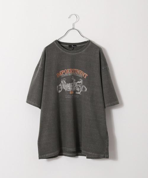 ZIP FIVE(ジップファイブ)の「【ZIP FIVE】90’s USAレトロ アメリカン ルーズ ピグメント 半袖Tシャツ(Tシャツ/カットソー・メンズ・ホワイト/ブラウン/オートミール/ブラウン系/アイボリー系1/ネイビー/ホワイト系/ネイビー系/ブラック系/ブラック/ブラック系1/ホワイト系1/ネイビー系1・MEDIUM/X-LARGE/LARGE)」の22枚目の写真