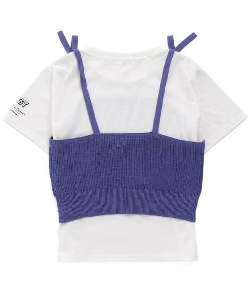 algy(アルジー)の「ニットキャミ&Tセット(ニット/セーター・キッズ・パープル/オレンジ/グリーン・SMALL/MEDIUM/X-SMALL/XX-SMALL)」の12枚目の写真