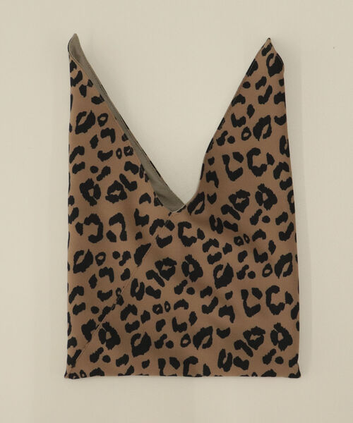 HALIN(ハリン)の「【HALIN/ハリン】レオパードワンハンドルバスケットバッグ(かごバッグ・レディース・ブラウン・FREE)」の10枚目の写真