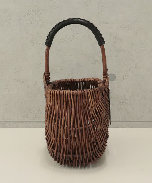 HALIN(ハリン)の「【HALIN/ハリン】レオパードワンハンドルバスケットバッグ(かごバッグ・レディース・ブラウン・FREE)」の13枚目の写真