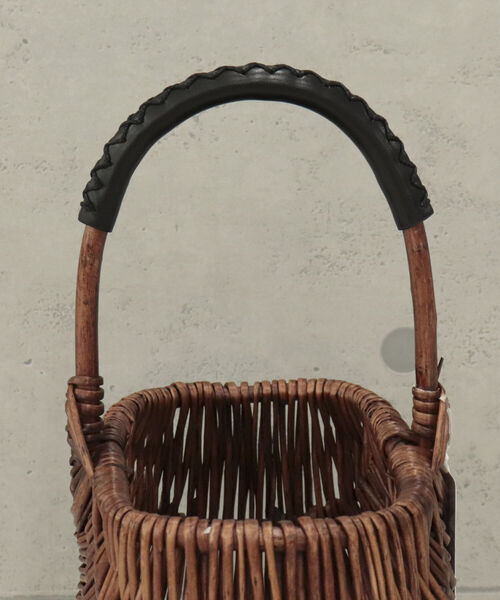 HALIN(ハリン)の「【HALIN/ハリン】レオパードワンハンドルバスケットバッグ(かごバッグ・レディース・ブラウン・FREE)」の14枚目の写真