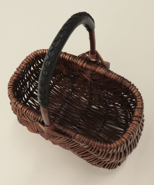 HALIN(ハリン)の「【HALIN/ハリン】レオパードワンハンドルバスケットバッグ(かごバッグ・レディース・ブラウン・FREE)」の17枚目の写真