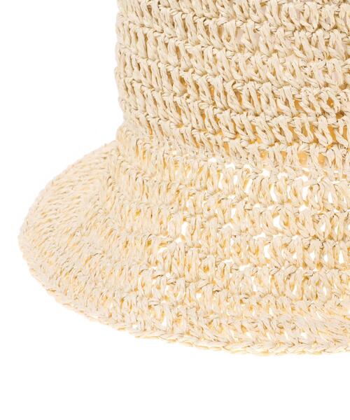 INGNI（イング）の「ペーパー／ハット（ハット・レディース・ベージュ・ONE SIZE）」の5枚目の写真