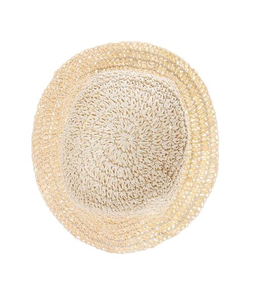 INGNI（イング）の「ペーパー／ハット（ハット・レディース・ベージュ・ONE SIZE）」の6枚目の写真