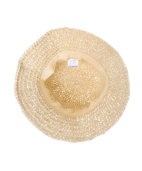 INGNI（イング）の「ペーパー／ハット（ハット・レディース・ベージュ・ONE SIZE）」の7枚目の写真