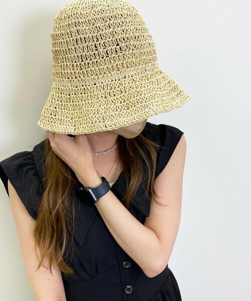 INGNI（イング）の「ペーパー／ハット（ハット・レディース・ベージュ・ONE SIZE）」の9枚目の写真