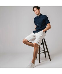 LACOSTE | リネン×コットンワントーンウィンドウペンチェックシャツ(シャツ/ブラウス)