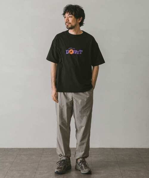 URBAN RESEARCH DOORS（アーバンリサーチドアーズ）の「DONUT プリントTシャツ（Tシャツ/カットソー・メンズ・ブラック/ホワイト・LARGE/MEDIUM）」の15枚目の写真
