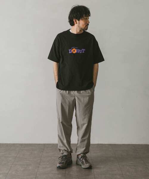 URBAN RESEARCH DOORS（アーバンリサーチドアーズ）の「DONUT プリントTシャツ（Tシャツ/カットソー・メンズ・ブラック/ホワイト・LARGE/MEDIUM）」の18枚目の写真