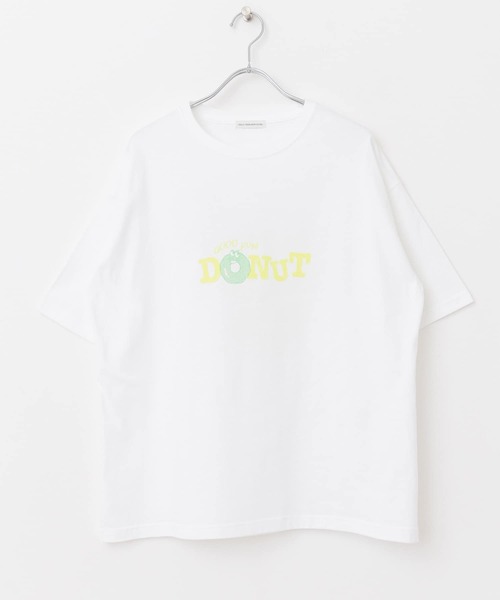 URBAN RESEARCH DOORS（アーバンリサーチドアーズ）の「DONUT プリントTシャツ（Tシャツ/カットソー・メンズ・ブラック/ホワイト・LARGE/MEDIUM）」の16枚目の写真
