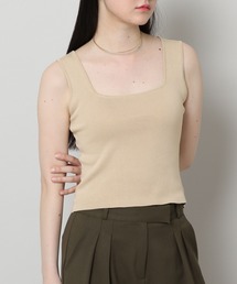 3.3Field Trip/NECK KNIT TANK 2299880