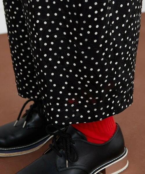 FRAPBOIS（フラボア）の「シホンカット パンツ（その他パンツ・レディース・ネイビー/ブラック・1/0）」の8枚目の写真