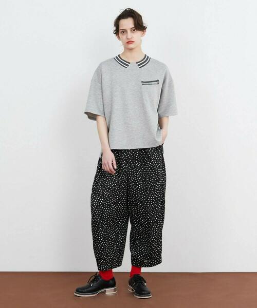 FRAPBOIS（フラボア）の「シホンカット パンツ（その他パンツ・レディース・ネイビー/ブラック・1/0）」の18枚目の写真