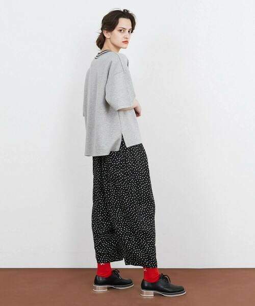 FRAPBOIS（フラボア）の「シホンカット パンツ（その他パンツ・レディース・ネイビー/ブラック・1/0）」の19枚目の写真