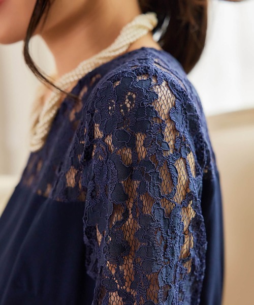 【セール】ドレス 結婚式 ロングドレス ドレスワンピース パーティー ロング 結婚式 パーティー 長袖 ロング丈 結婚式 披露宴 二次会 レース 二次会 ドレス お呼ばれ（ドレス）｜Cinderella（シンデレラ）