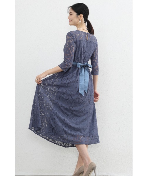 【セール】ドレス 結婚式 ロングドレス ドレスワンピース パーティー ロング 結婚式 パーティー 長袖 ロング丈 結婚式 披露宴 二次会 レース 二次会 ドレス お呼ばれ（ドレス）｜Cinderella（シンデレラ）