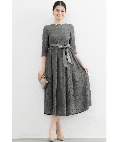 【セール】ドレス 結婚式 ロングドレス ドレスワンピース パーティー ロング 結婚式 パーティー 長袖 ロング丈 結婚式 披露宴 二次会 レース 二次会 ドレス お呼ばれ（ドレス）｜Cinderella（シンデレラ）